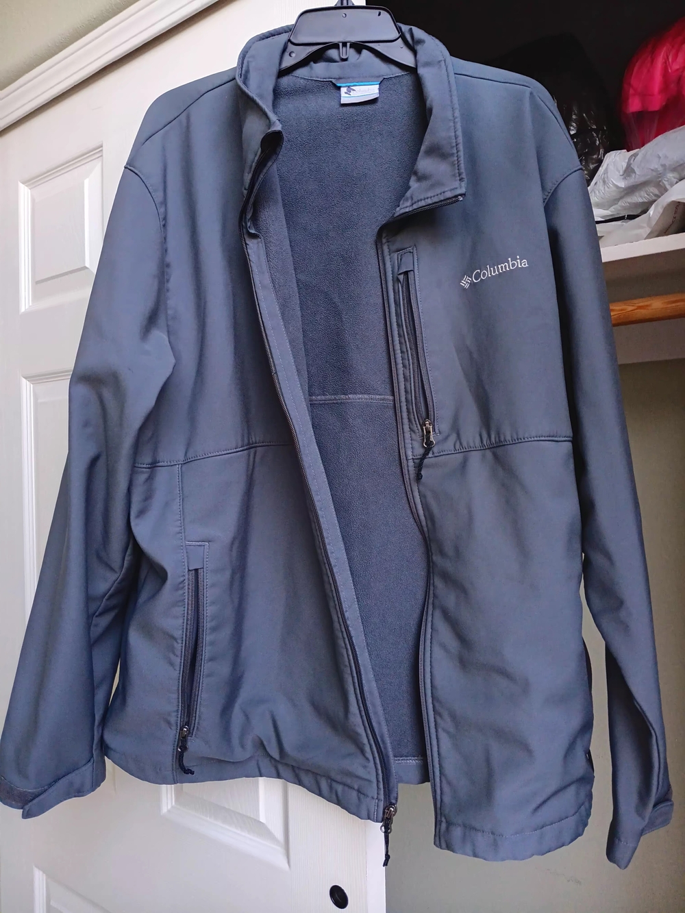 Columbia Men's Slate Blue Softshell Jacket